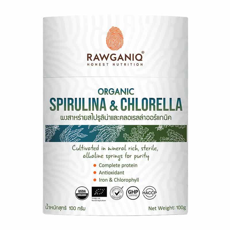 Organic Spirulina & Chlorella Powder 1