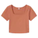 Uniqlo เสื้อครอปคอเหลี่ยม แขนสั้น 1