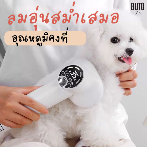 ไดร์เป่าขนและหวีสำหรับสัตว์เลี้ยง หน้าจอสัมผัส LED 2