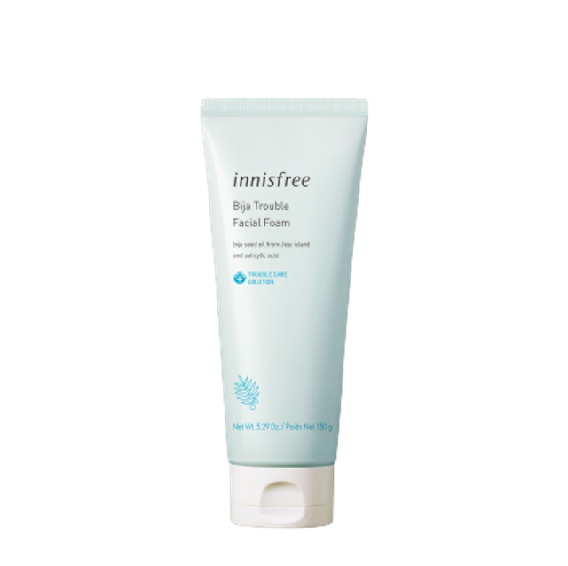 ผลิตภัณฑ์ล้างหน้า Bija trouble facial foam 1