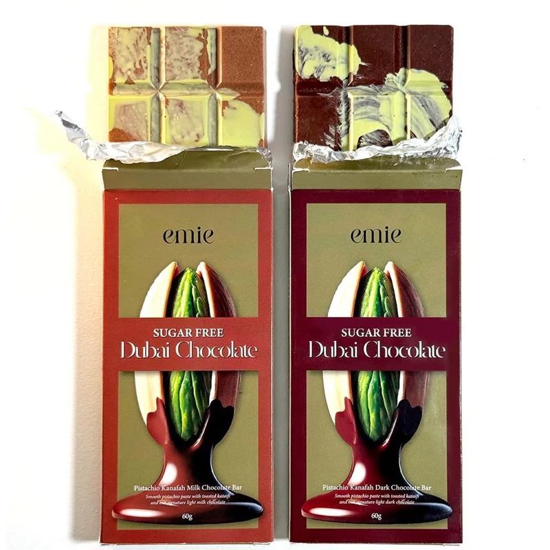 Sugar Free Dubai Chocolate (Milk) 1