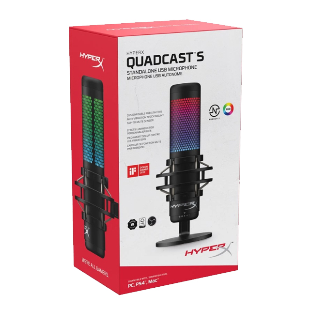 QuadCast S RGB USB Condenser Microphone  2