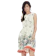 ESPADA เดรสลายดอกไม้ สีขาวออฟไวท์ Floral Print Dress รุ่น 4116 1