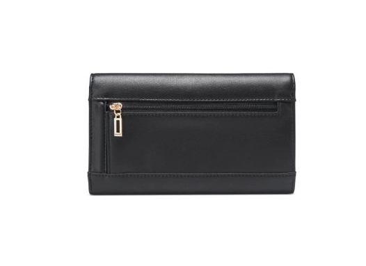 MOONSTONE SLG Flap Clutch Black 4