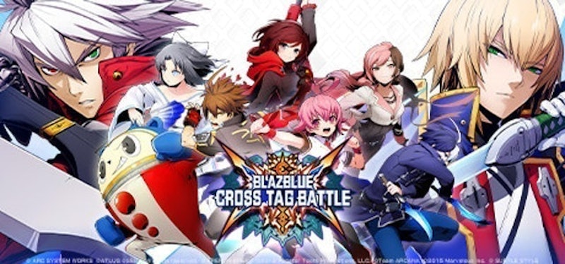 เกมต่อสู้ น่าเล่น Blazblue Cross : Tag Battle 1