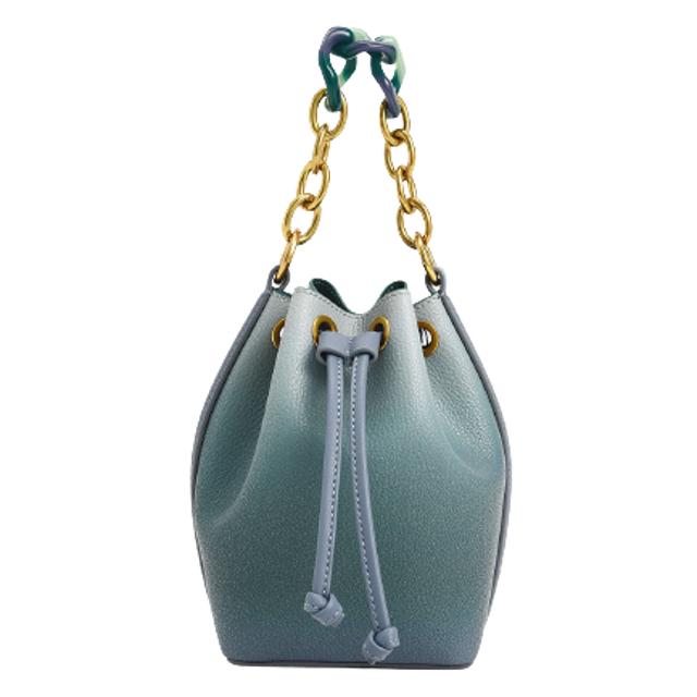 กระเป๋าสะพายข้าง รุ่น Marlowe Chain-Handle Drawstring Bucket Bag  1