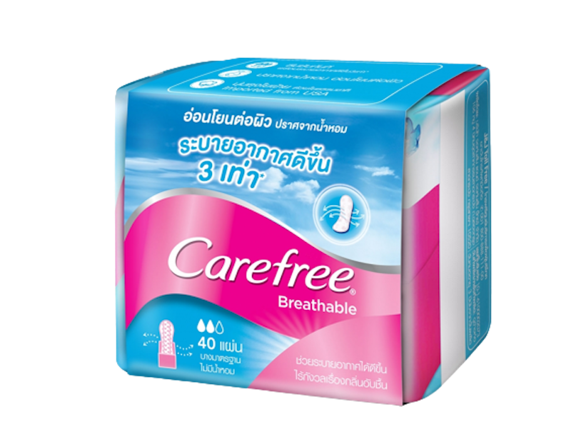 Panty Liner Fragrance-Free Breathable 1