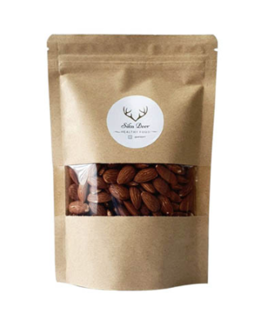 อาหารลดน้ำหนัก อัลมอนด์ Almond อบธรรมชาติ 100% 1