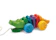 PlanToys ของเล่นไม้ Rainbow Alligator 1