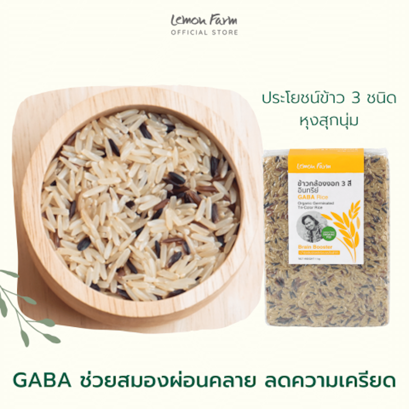 ข้าวกล้องงอกสามสี GABA RICE 3