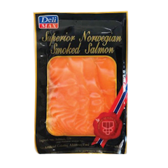 แซลมอนรมควัน Norwegian Smoked Salmon