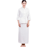 10 อันดับ ชุดปฏิบัติธรรม ปี 2026 รวมชุดสีขาว สีกรัก ใส่สบาย 2