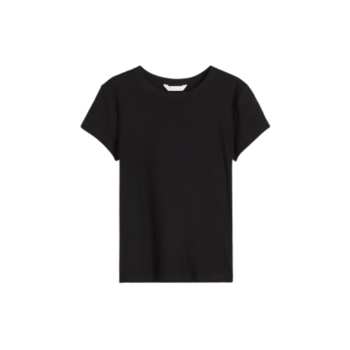 Women Ribbed T-Shirt 2