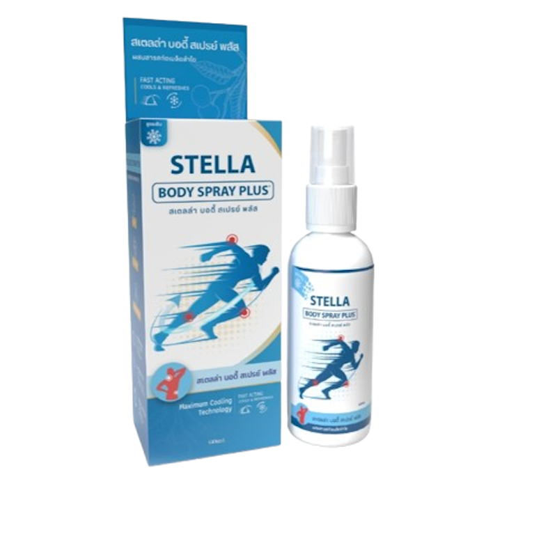 สเปรย์แก้ปวด Body Spray Plus 1