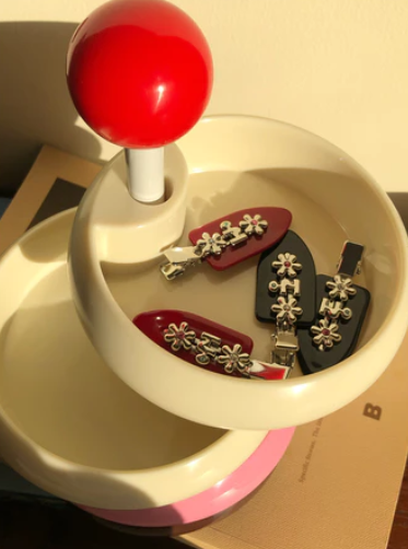 Metal Floret Bangs Clip 3