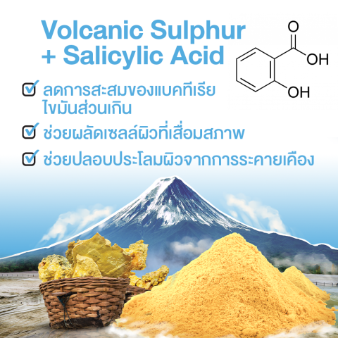 Natural Volcanic Sulphur 3% Soap With BHA 2% 3