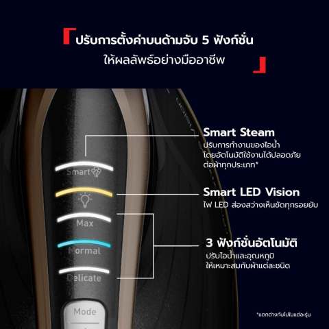 เตารีดแรงดันไอน้ำพลังสูง Pro Express Vision  3