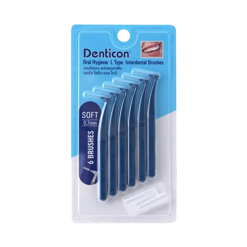 แปรงซอกฟัน Oral Hygiene L Type Interdental Brushes 1