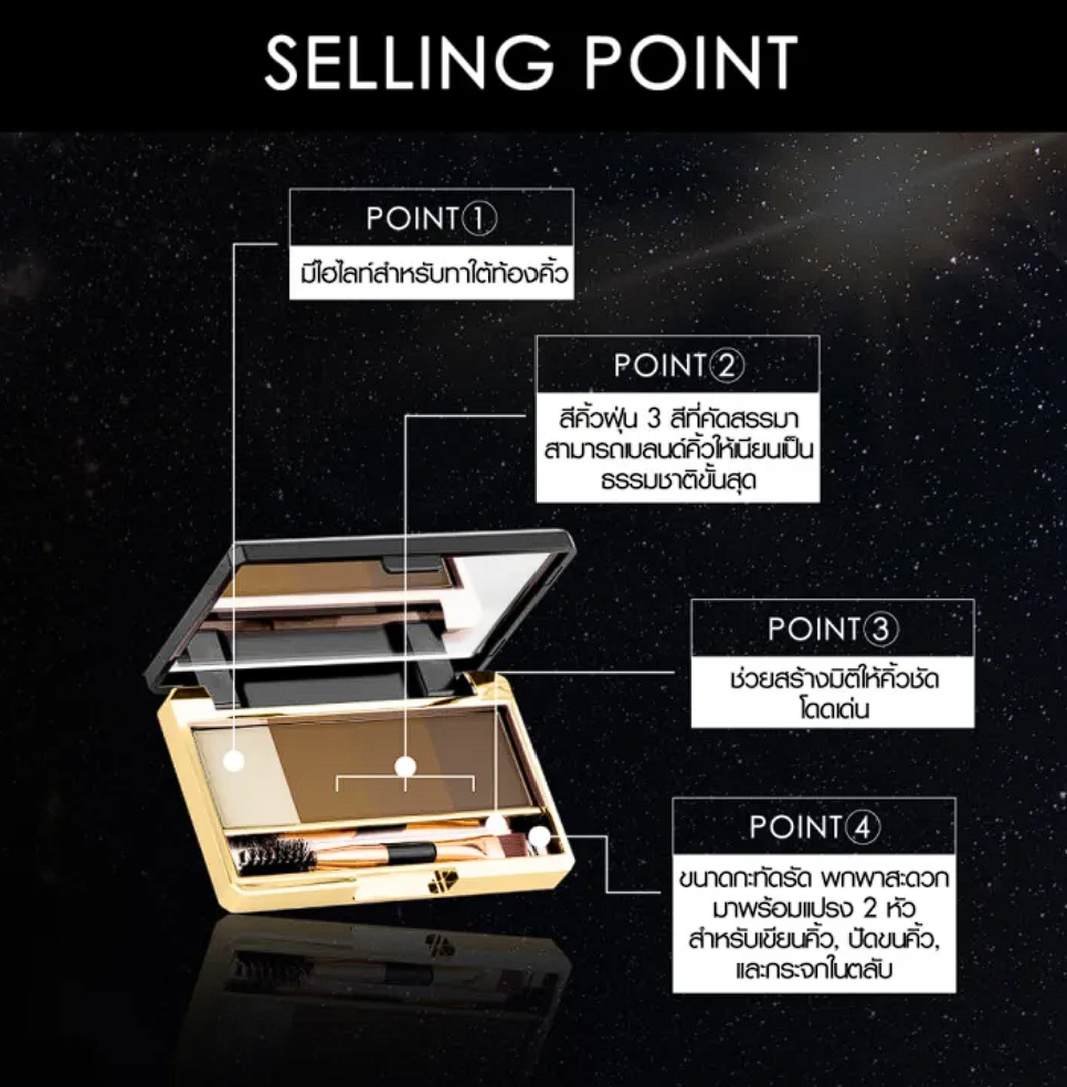Multiverse Eye Brown Pallet 3