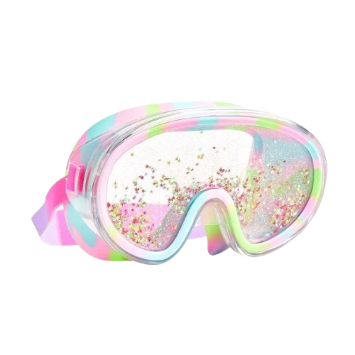 แว่นตาดำน้ำเด็ก FLOAT N AWAY MASK GOLD STAR PASTEL 1