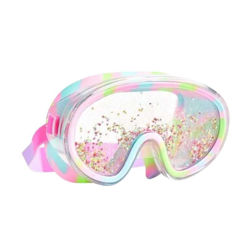 แว่นตาดำน้ำเด็ก FLOAT N AWAY MASK GOLD STAR PASTEL 1