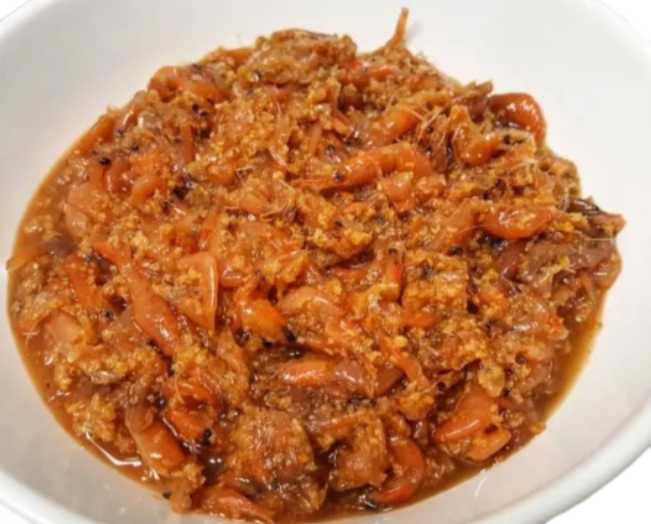 กุ้งจ่อมทิพย์รสแท้ 4