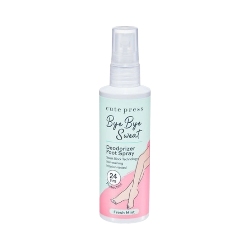 สเปรย์ฉีดเท้า Bye Bye Sweat Deodorizer Foot Spray 1