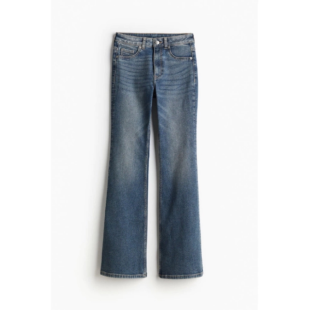 Woman Flared High Jeans 3