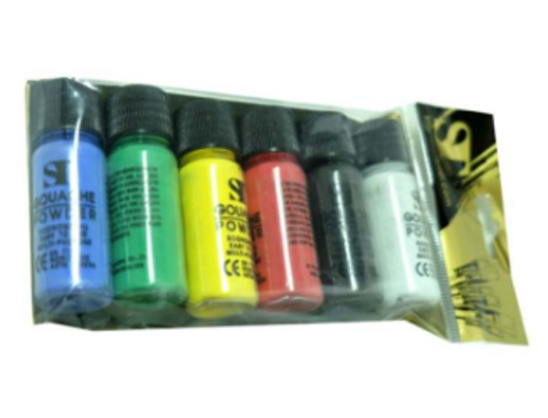 สีฝุ่น ชุดสี Gouache powder 1