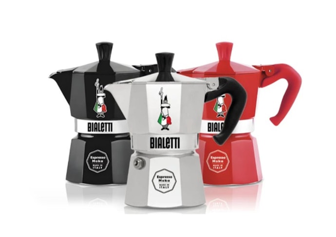 พิจารณา Moka Pot ที่ผลิตจากวัสดุที่ทนทานและนำความร้อนได้ดี