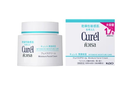 เติมความชุ่มชื้นและเสริมเกราะป้องกันผิว เลือกครีม Curel สีฟ้า