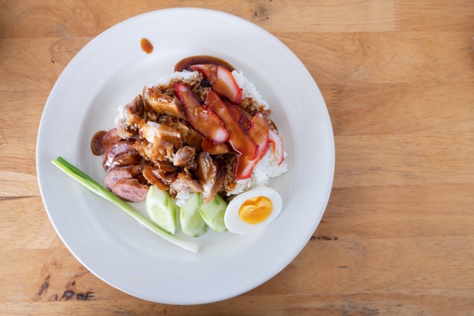 เลือกผงหมูแดงสำหรับทำน้ำราดหรือผงหมักหมู
