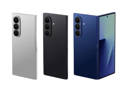 รุ่นเรือธง ดีไซน์จอใหญ่ พับได้ในแนวนอน เลือกโทรศัพท์ Samsung Galaxy Z Fold Series