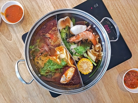เลือกความจุของหม้อสุกี้ให้เหมาะกับจำนวนสมาชิก