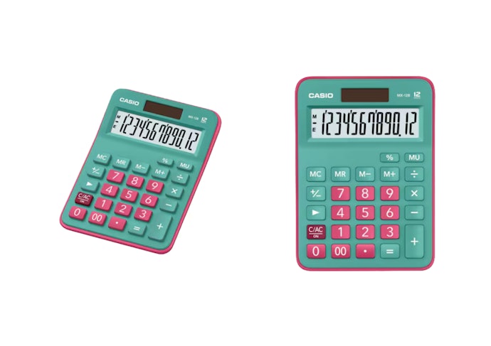 ตรวจสอบลักษณะการใช้พลังงานของเครื่องคิดเลข Casio