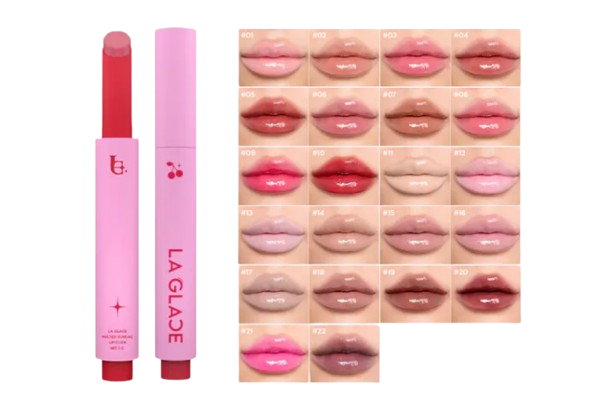 กลุ่มลิปสติก เลือก La Glace Baddie Lip Matte / Melted Sundae Lip Click