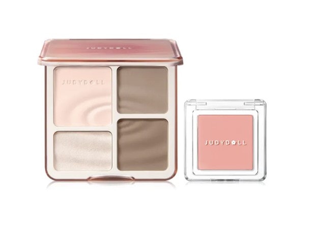 ผลิตภัณฑ์แต่งแก้มและกรอบหน้า Judydoll มีทั้ง Blush / Contour / Highlight