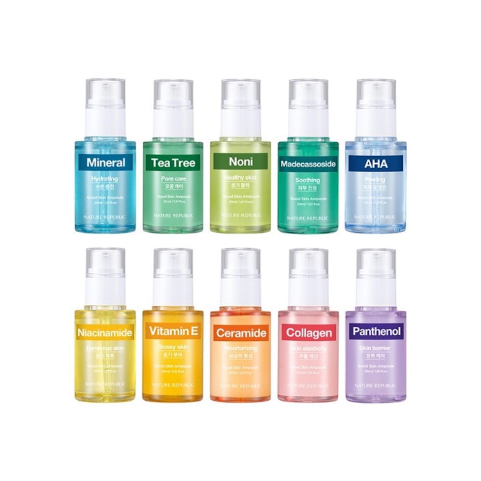 เลือกผลิตภัณฑ์ NATURE REPUBLIC ที่มีส่วนผสมที่ก่อให้เกิดการระคายเคือง
