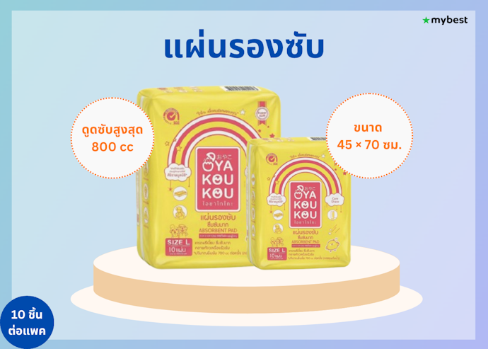 สำหรับวางบนพื้นผิวเพื่อรองรับของเหลวต่าง ๆ แนะนำแผ่นรองซับ