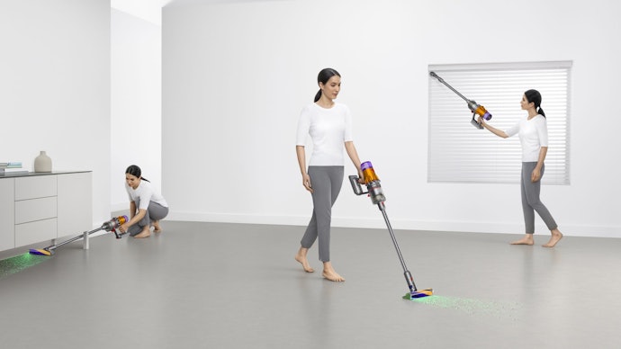 ตรวจสอบเวลาในการทำงานและเวลาชาร์จเครื่องดูดฝุ่น Dyson