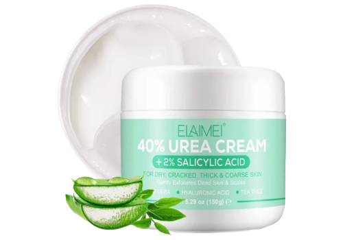 เลือกจากส่วนผสมเสริมใน Urea Cream