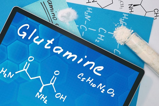 เลือกส่วนผสมที่ระบุว่า L-Glutamine