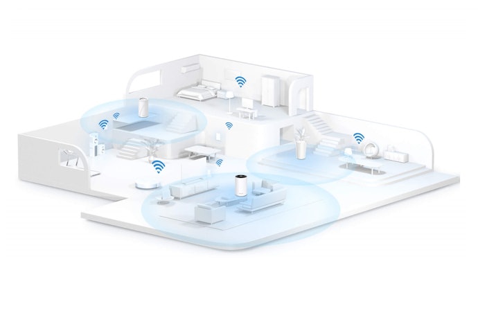 ตรวจสอบขนาดพื้นที่ให้สอดคล้องกับจำนวน Mesh WiFi