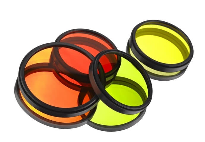 เลือกจากผลลัพธ์ของภาพ เช่น Color filter, Polarization หรือกรองแสง