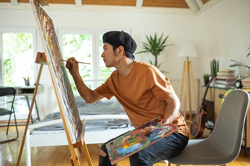 เลือกขาตั้งวาดรูปที่สามารถปรับระดับหรือปรับเอนได้