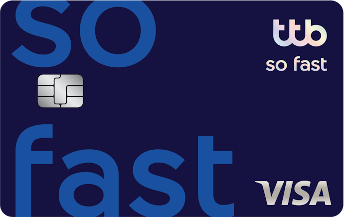 บัตรเครดิต ttb so fast ตอบโจทย์นักสะสมแต้ม แลกของรางวัลทันใจ