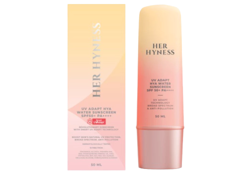สำหรับใช้เป็นขั้นตอนสุดท้ายของวันหรือตอนกลางวัน เลือกครีมกันแดด Her Hyness