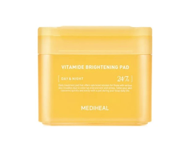 ผิวหมองคล้ำ มีจุดด่างดำ เลือก Mediheal Toner Pads สีเหลืองหรือสีฟ้า