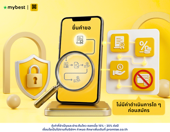3. ไม่มีนโยบายให้โอนเงินล่วงหน้าก่อนอนุมัติสินเชื่อ