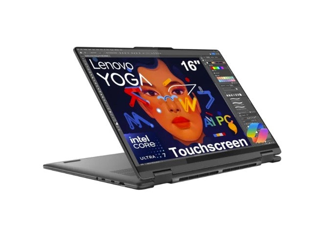 สำหรับงานกราฟิก ออกแบบ หรืองานตัดต่อ เลือก Lenovo Yoga Series